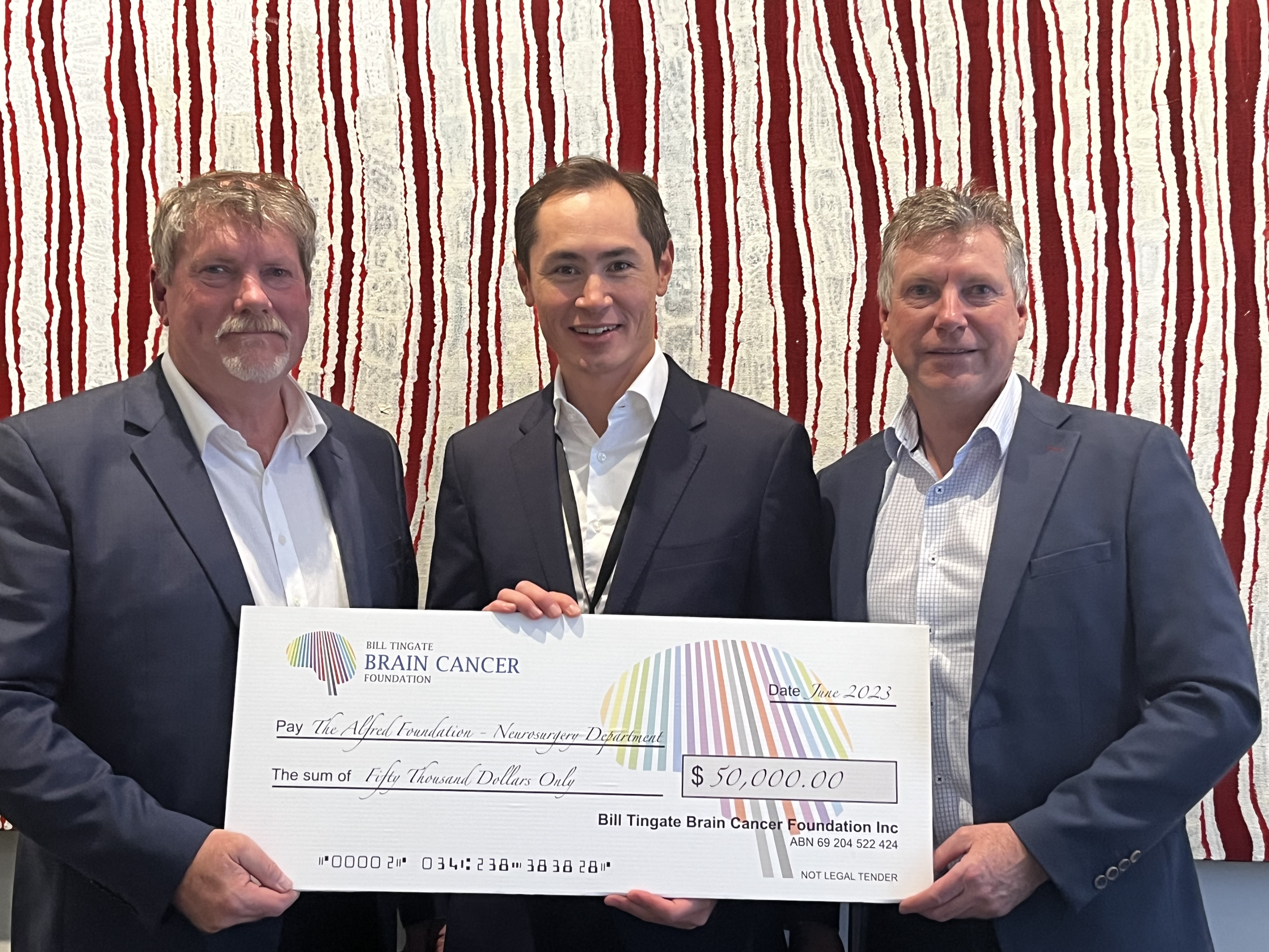 Donation to The Alfred