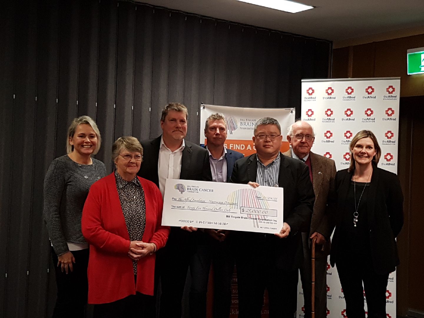 Donation to The Alfred